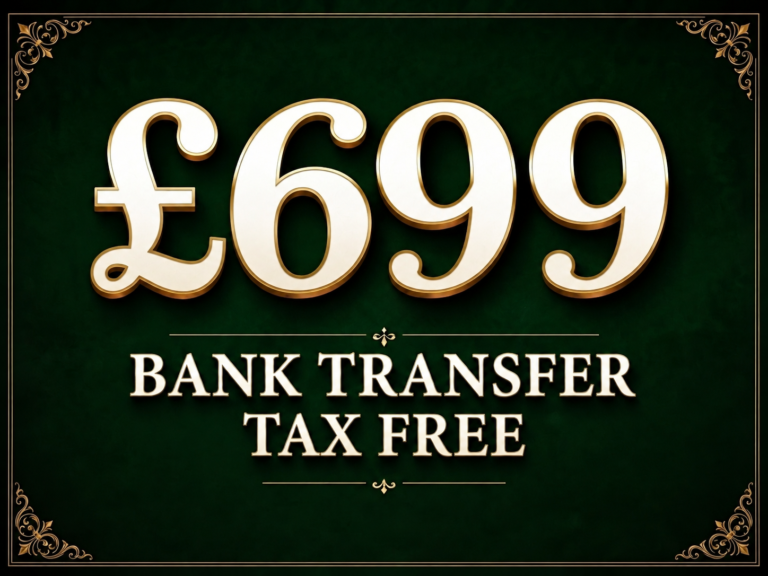 Win a Tax-Free £699 Instant Bank Transfer